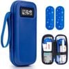 Catzon Insulin Cooler Travel Case with Temperature Display-Blue