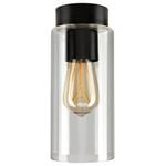 Brilliant 10cm Black Matt Juno DIY Install Batten Fix Light Shade