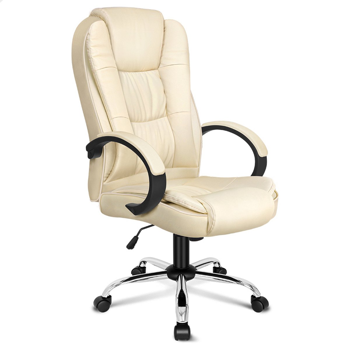 ALFORDSON Office Chair Beige Bunnings Australia