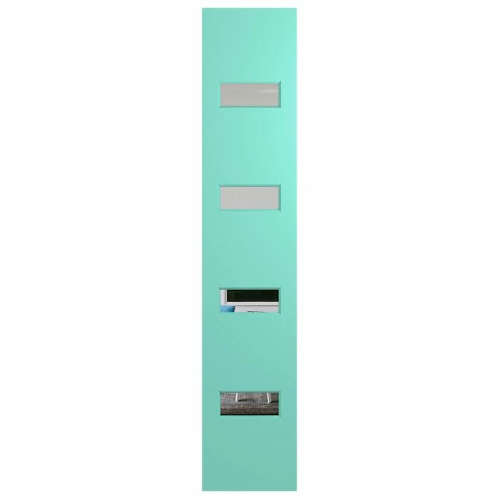 Hume Doors 1980 x 400 x 40mm Newington XN11 Entrance Panel Glazed Clear