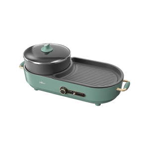 BEAR Multi-functional Cooking Hot Pot And Griddle Barbecue Machine DKL-C15L1 Au Model
