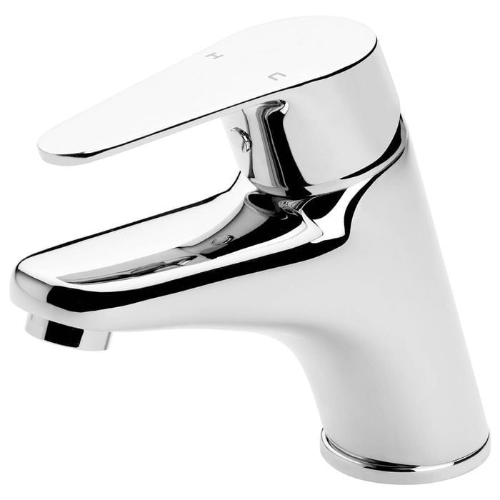 Foreno Espree Chrome Flo Basin Mixer - Suits All Pressures