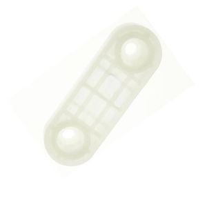 Dishwasher Upper Top Basket Rear Roller Suppport 4055762076, Suits Westinghouse