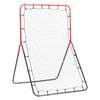 VEVOR 914x1372mm Baseball And Softball Rebounder Net Black and Red with PitchBack 3-Way Trainer