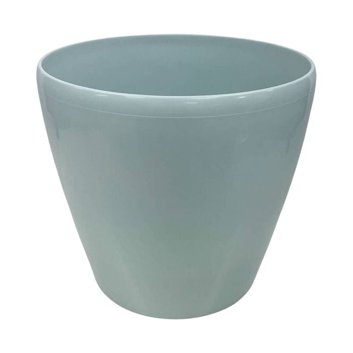 Moda 28cm Blue Round Premium Self Watering Plastic Pot