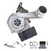 Upgrade Billet Turbo Charger With Genuine Oil Feed Pipe For Nissan Pathfinder R51 Yd25 2.5l 2010 Onwards