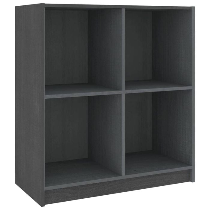 vidaXL Solid Pinewood Sideboard Grey Storage Cabinet Cupboard Home Organiser