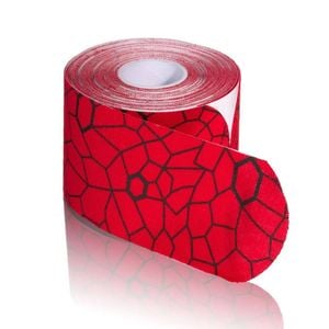 Theraband Kinesiology Tape, 5.1cm X 5m Roll, Red-black