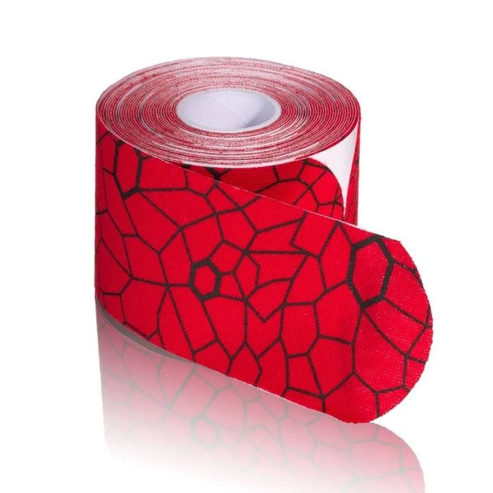 Theraband Kinesiology Tape, 5.1cm X 5m Roll, Red-black