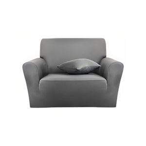 SOGA 1-Seater Grey Sofa Cover