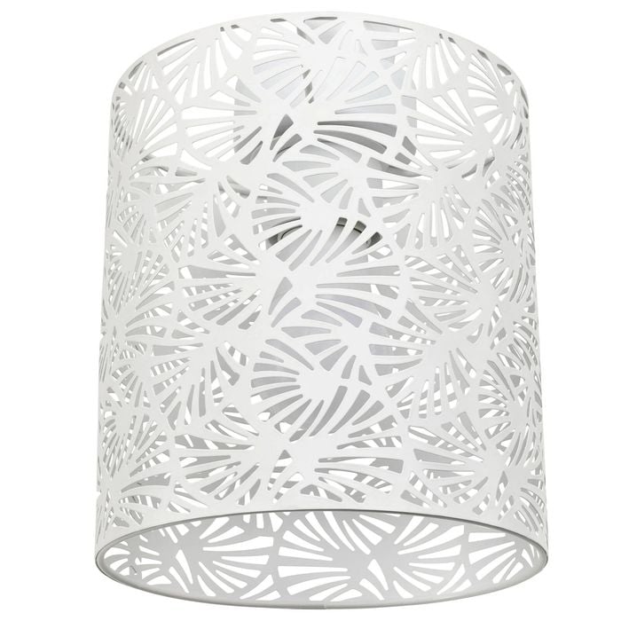 Brilliant Lighting Seasons DIY White Laser Cut Batten Fix Shade
