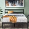 Zinus Queen Bed Frame Metal Bed Base - Black