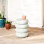 Marquee 350 x 350 x 450mm Stool Side Aqua Grey Porto