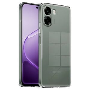 Mezon Oppo A6x 5g Slim Clear Tpu Gel Back Case Wireless Charging Compatible