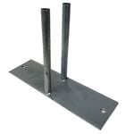Rapidmesh 450 x 130 x 306mm Temporary Fence Steel Feet