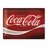 Nostalgic Art Large Sign Coca Cola Logo Red Lights