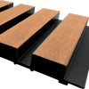 QuickBoard 210 x 21mm 2.7m Tas Oak Castellated PVC Composite Timber Wall and Ceiling Lining Board - 2 Pack - Tasmanian Oak 2.7m