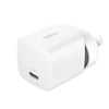 Belkin Boostcharge 25w Wall Chargerwith Usb-c Output - White