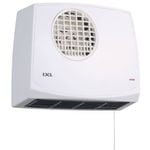 IXL 2400W Wall Mounted Winflow Classic Bathroom Fan Heater