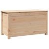 vidaXL Storage Box Pine Pack Blanket Tool Box Chest Home Organiser