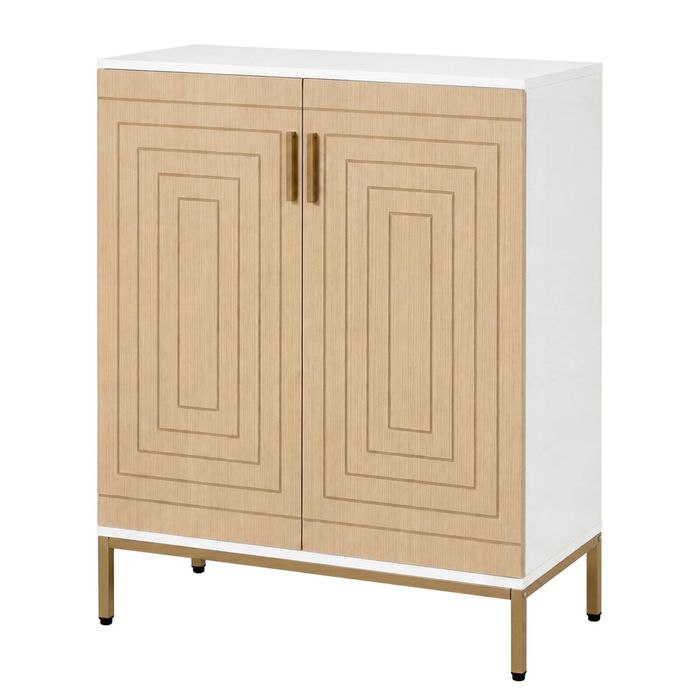 Levede Shoe Cabinet Adjustable Shelves 20 Pairs 5-Tier Shoe Rack Entryway White
