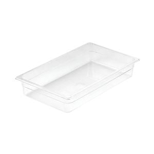 SOGA Clear Gastronorm Pan 1/1 100mm Deep