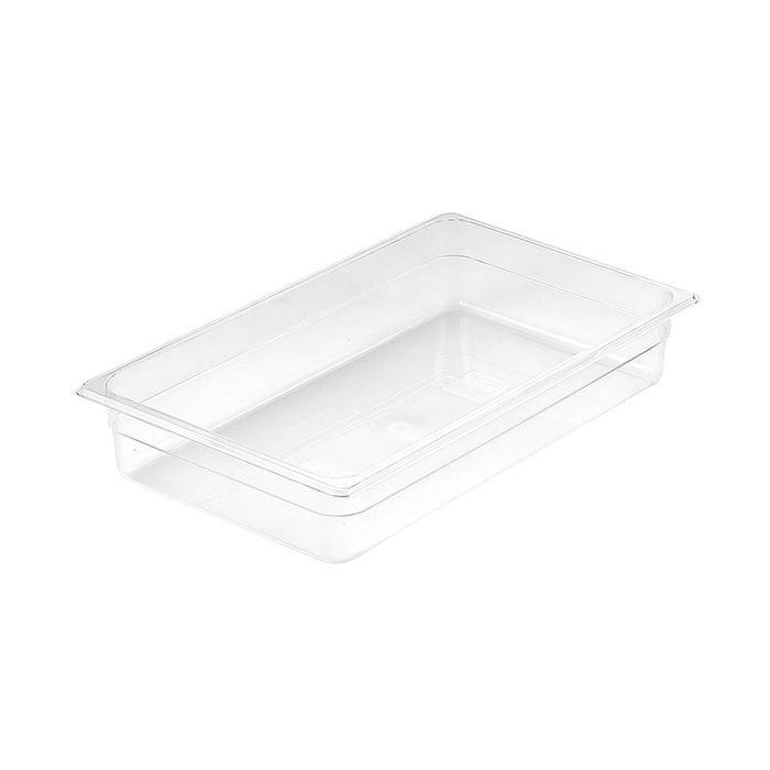 SOGA Clear Gastronorm Pan 1/1 100mm Deep
