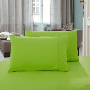Fabric Fantastic 1000TC Premium Ultra Soft King size Pillowcases 2-Pack - Green