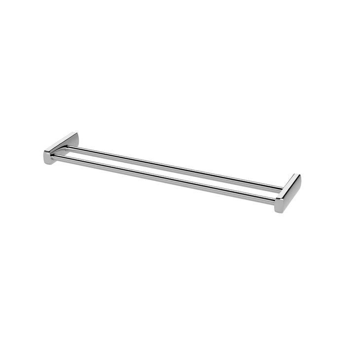 Phoenix 600mm Chrome Aplo Double Towel Rail