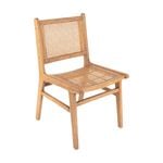 Breeze Djawa Solid Teak and Natural Cane Chair