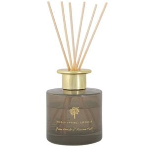 Nicola Spring 3x Reed Diffuser 200ml - Green Pomelo & Passion Fruit - Fruity Fresh Fragrance With 6 Reeds Long Lasting Scent
