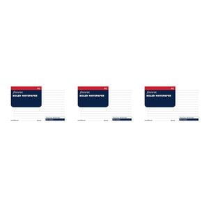 3x 20pc Filofax 10cm M2 Refill Ruled Notepaper Memo/task Personal Organiser Wht