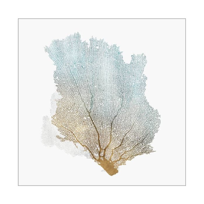 Artey | Delicate Coral I - Stretched Canvas - Stretched Canvas - 50 x 50cm
