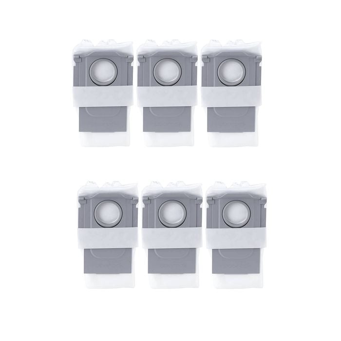 6 Roborock Bags for Q & S Series Robot Vacuum Cleaners Original Auto Empty Dust Bag