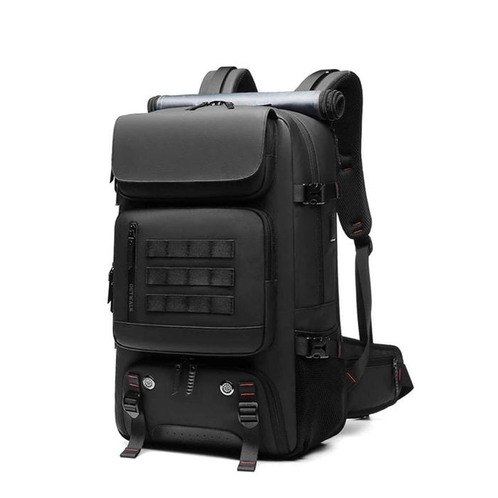 NNEOBA 50L Travel Backpack Anti-Theft Design Black