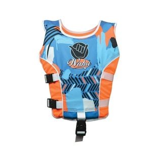Wahu Swim Vest Child Medium Blue/Orange 20-30kg 4-5y