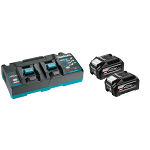 Makita 40Vmax XGT High Output Battery and 4.0Ah Charger Starter Pack 1915A7-5