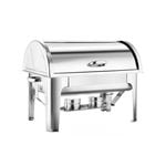 SOGA 9L Stainless Steel Full Size Roll Top Chafing Dish Food Warmer