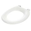Caroma White Caravelle Care Single Flap Toilet Seat - White