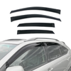 AUSGO Weather Shields for LEXUS RX330 2003-2008 Weathershields Window Visors Wind Deflectors