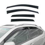 AUSGO Weather Shields for LEXUS RX330 2003-2008 Weathershields Window Visors Wind Deflectors
