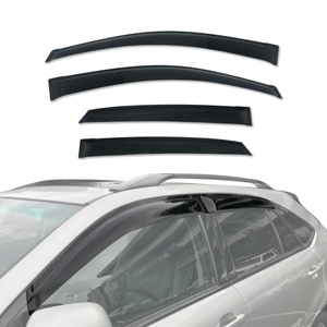 AUSGO Weather Shields for LEXUS RX330 2003-2008 Weathershields Window Visors Wind Deflectors