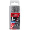 Full Boar 6mm M2 HSS Drill Bit - 10 Pack