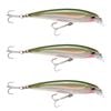 3x Rapala 14cm Saltwater X Rap Jerkbait Fishing Lures - Olive Green