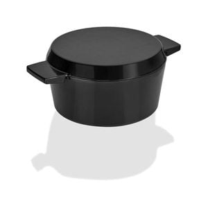 Stanley Rogers Cast Iron 28cm / 6.5l French Oven Grill Duo | Onyx