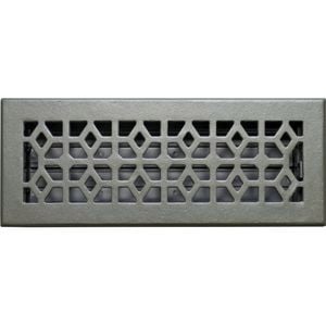 Accord 10 x 30cm Pewter Marquis Floor Register
