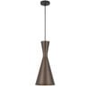 Telbix Flero Modern Pendant Hanging Lamp Light Aluminium Bronze Brushed