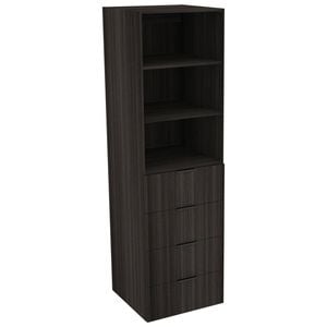 Lugna 2048 x 600 x 580mm Storm 2 Shelf 4 Drawer Storage Cabinet