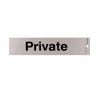 Sandleford Private Self Adhesive Sign