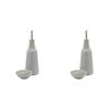 2PK Ecology Ottawa Oil Bottle Salt Dish Set 450ml/10cm Oyster
